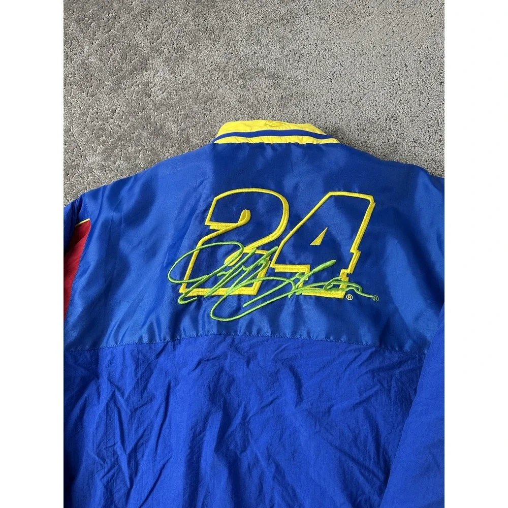 Vintage Racing Jacket 90s Chase Authentics DuPont Jeff Gordon #24 NASCAR, Size M